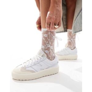 NEW BALANCE CT302 TRAINERS IN WHITE
